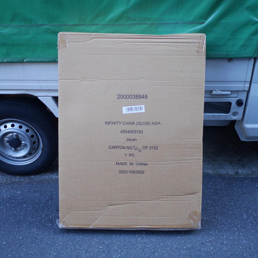 【未使用】Coleman インフィニティチェア アウトドアチェア オリーブ