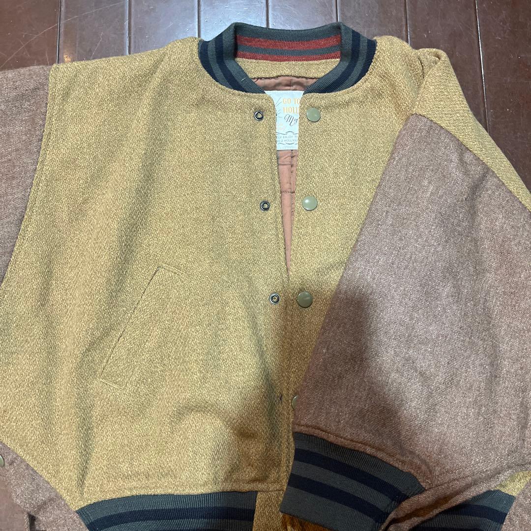 GO TO HOLLYWOOD ボンバージャケット ブラウン/ベージュ