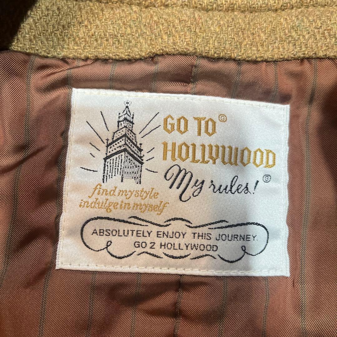 GO TO HOLLYWOOD ボンバージャケット ブラウン/ベージュ