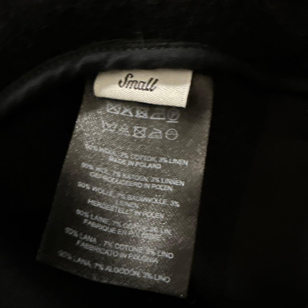 DRIES VAN NOTEN ブラック クロップドダッフルコート