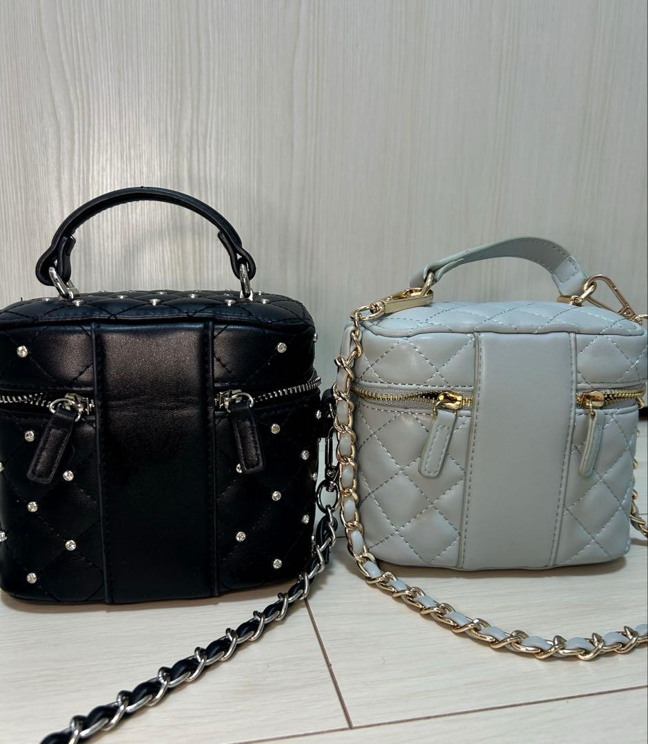 Darich ダーリッチ キルティングスクエアミニバッグ2つセット