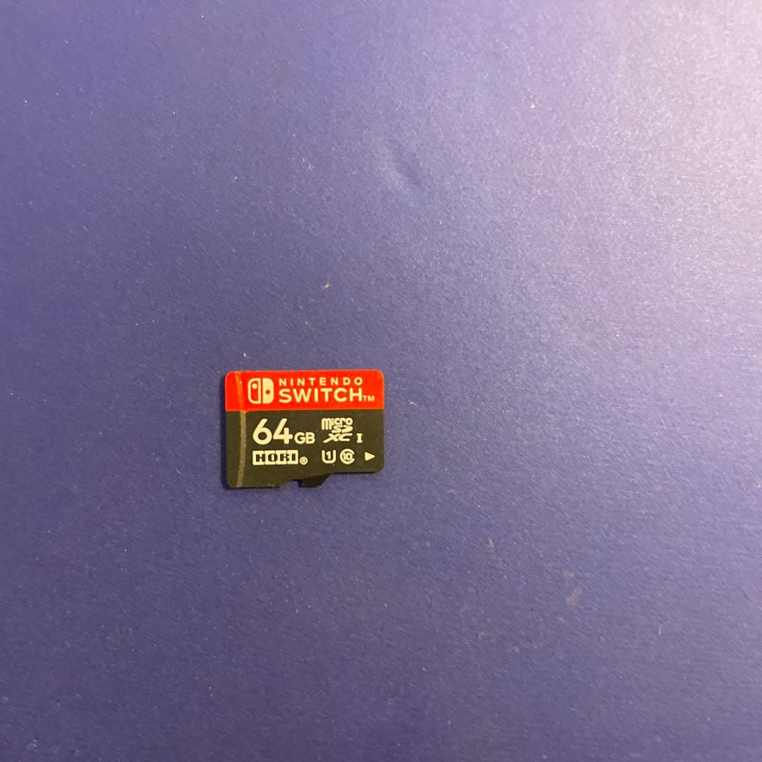 Nintendo Switch 本体 ゲーム3本 64GBメモリーカード付き