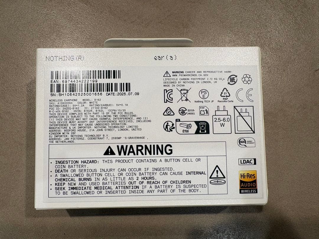 NOTHING ear (a) ワイヤレスイヤホン