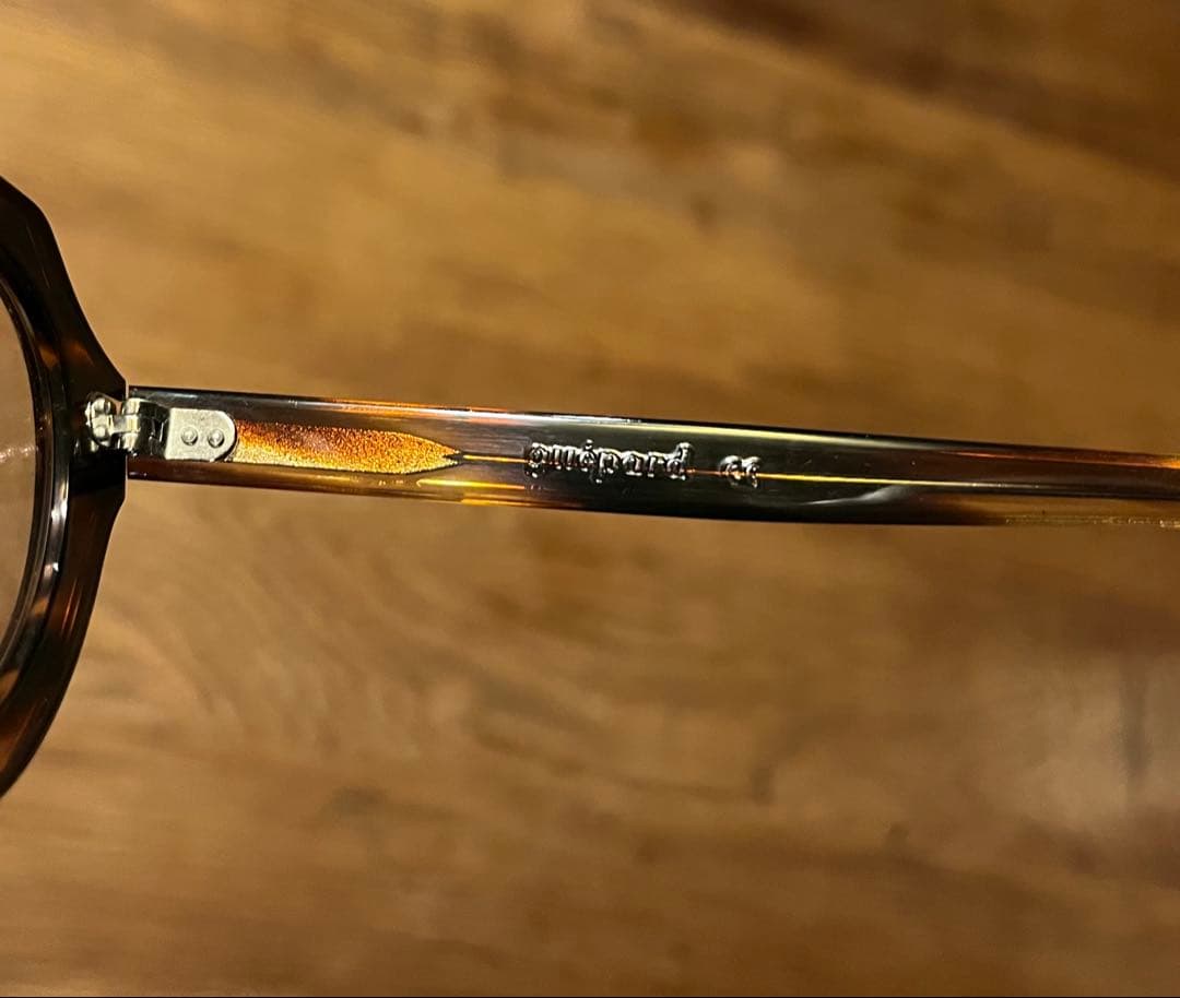 美品 guepard ギュパール 2023ss Havana サングラス 眼鏡