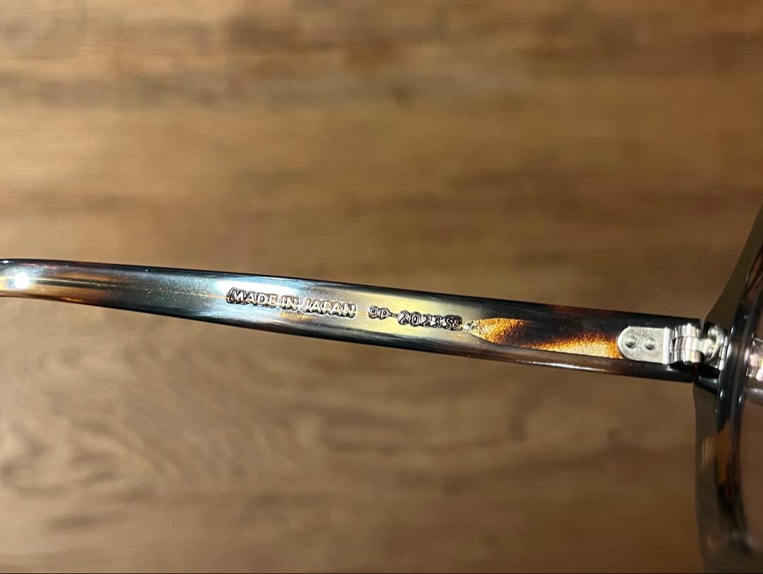 美品 guepard ギュパール 2023ss Havana サングラス 眼鏡