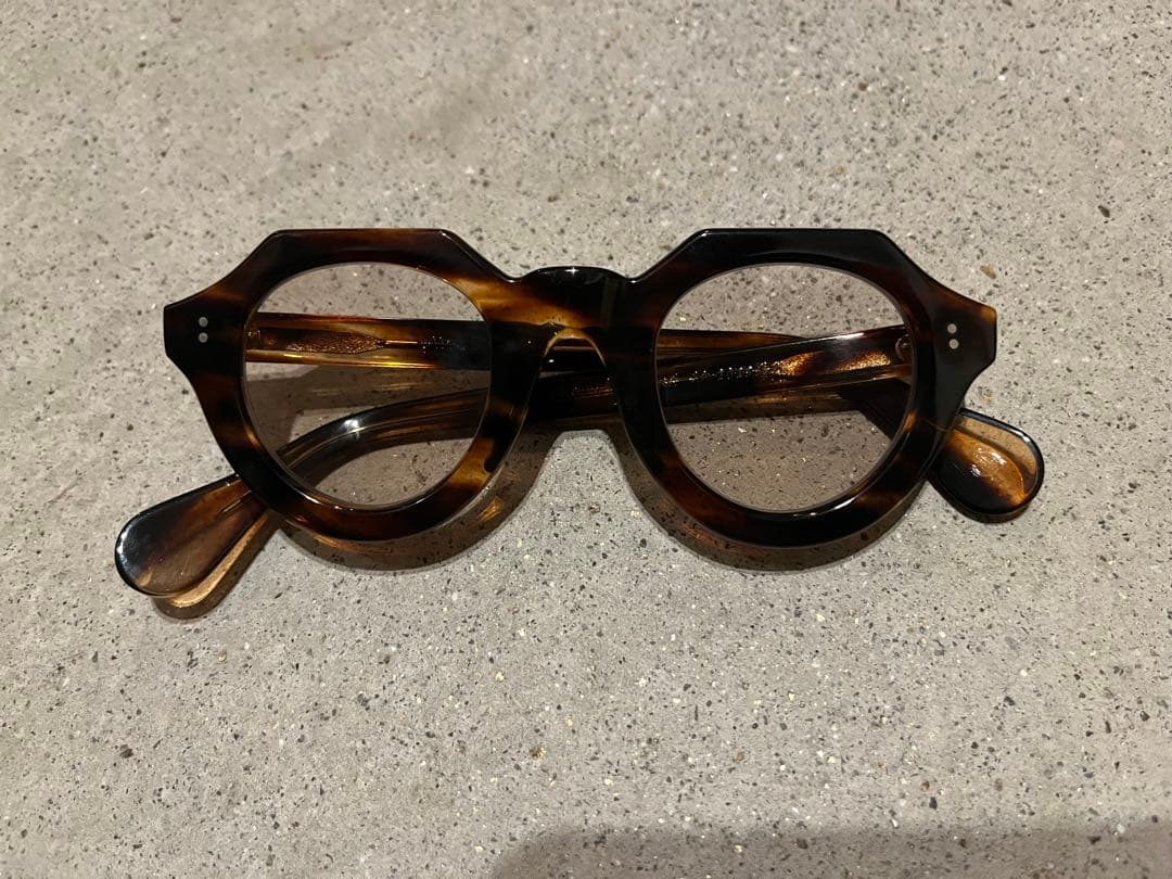 美品 guepard ギュパール 2023ss Havana サングラス 眼鏡