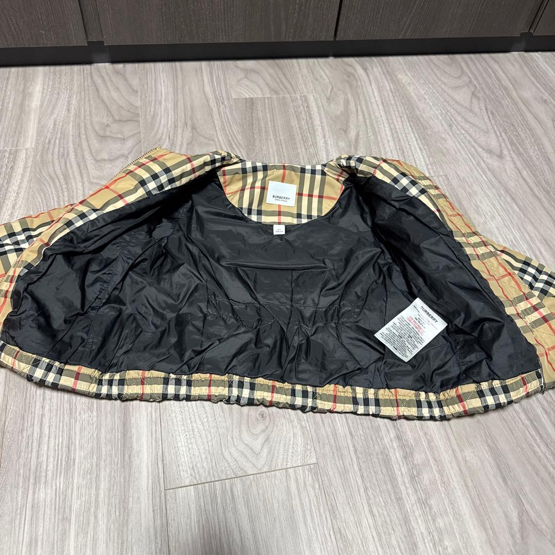 BURBERRY チェック柄ダウンジャケット 4Y/104cm