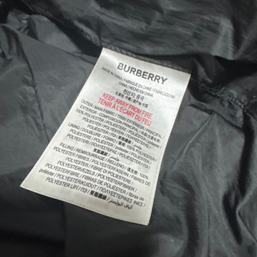 BURBERRY チェック柄ダウンジャケット 4Y/104cm