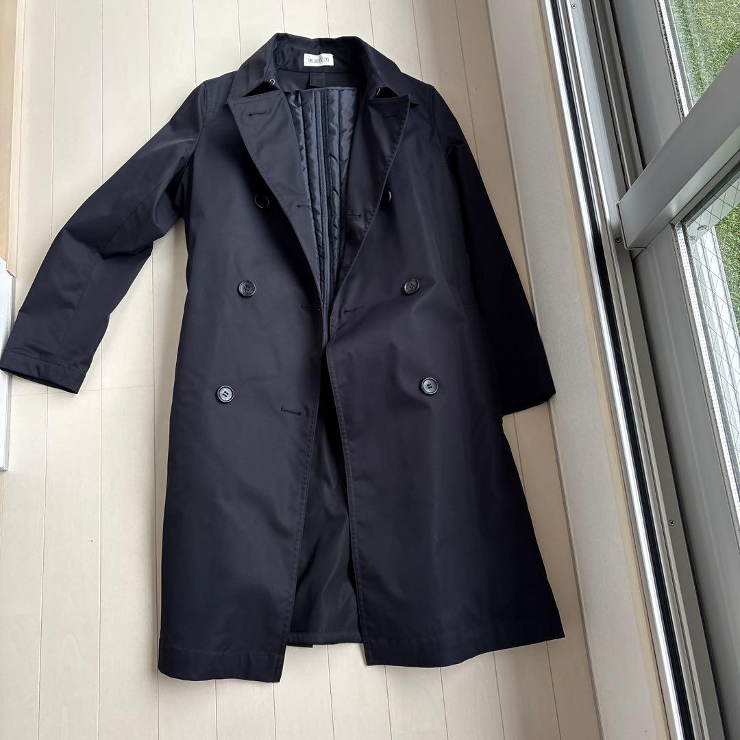 これはお得　ほぼ未使用　プラステ　ライナーつき　トレンチコート　ネイビー