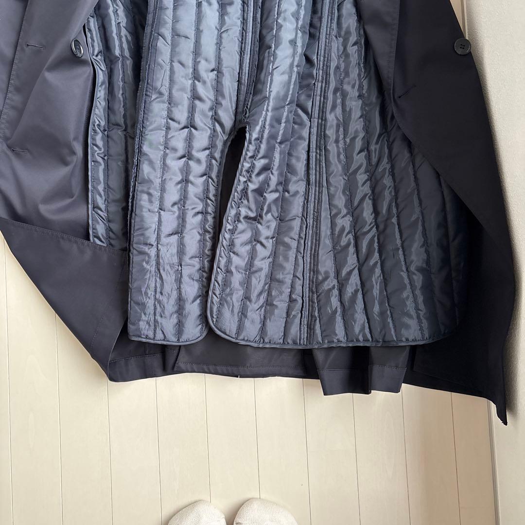 これはお得　ほぼ未使用　プラステ　ライナーつき　トレンチコート　ネイビー