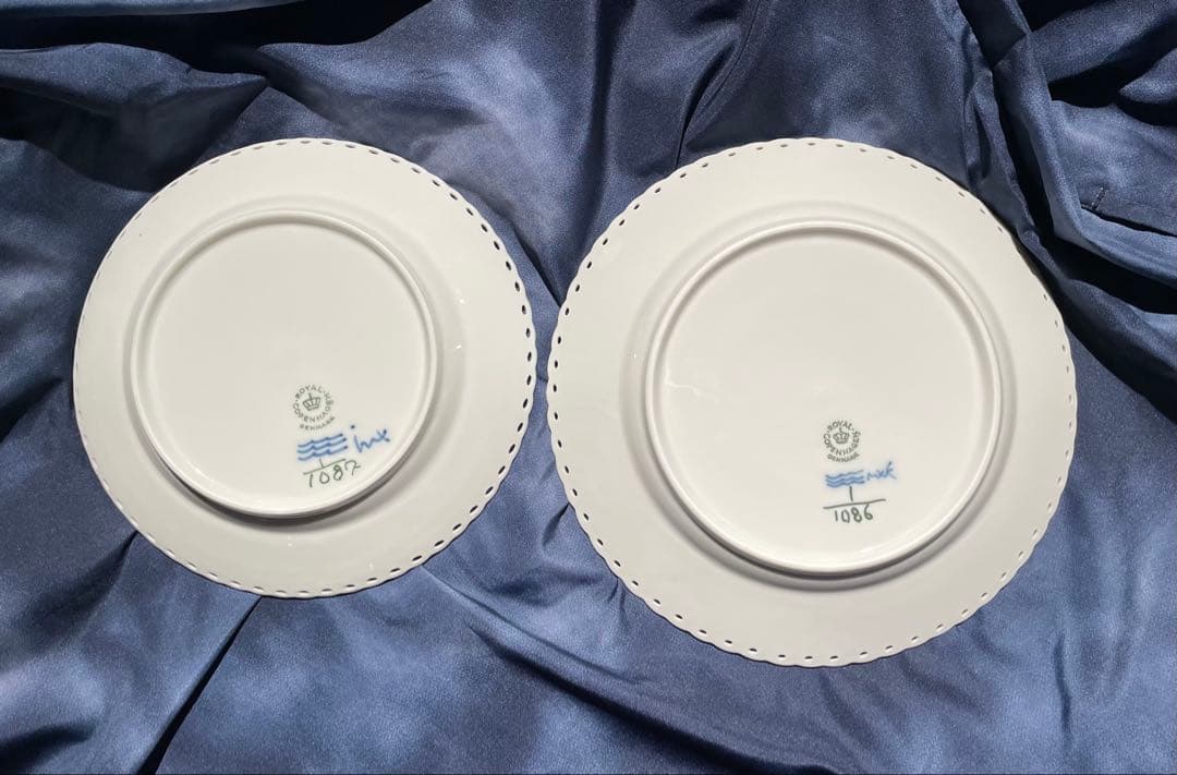 Miuu　フルレース プレート 17cm 19cm ★２枚セット