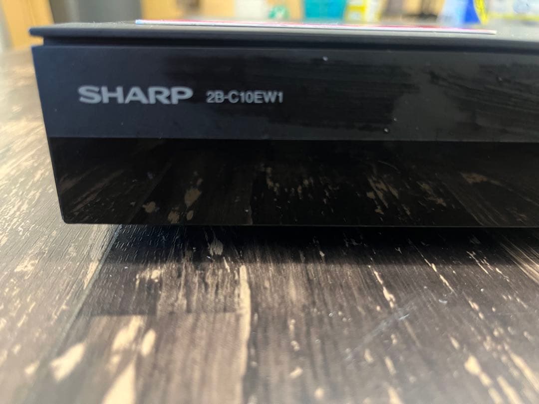 SHARP 2B-C10EW1 2022年製　ブルーレイレコーダー