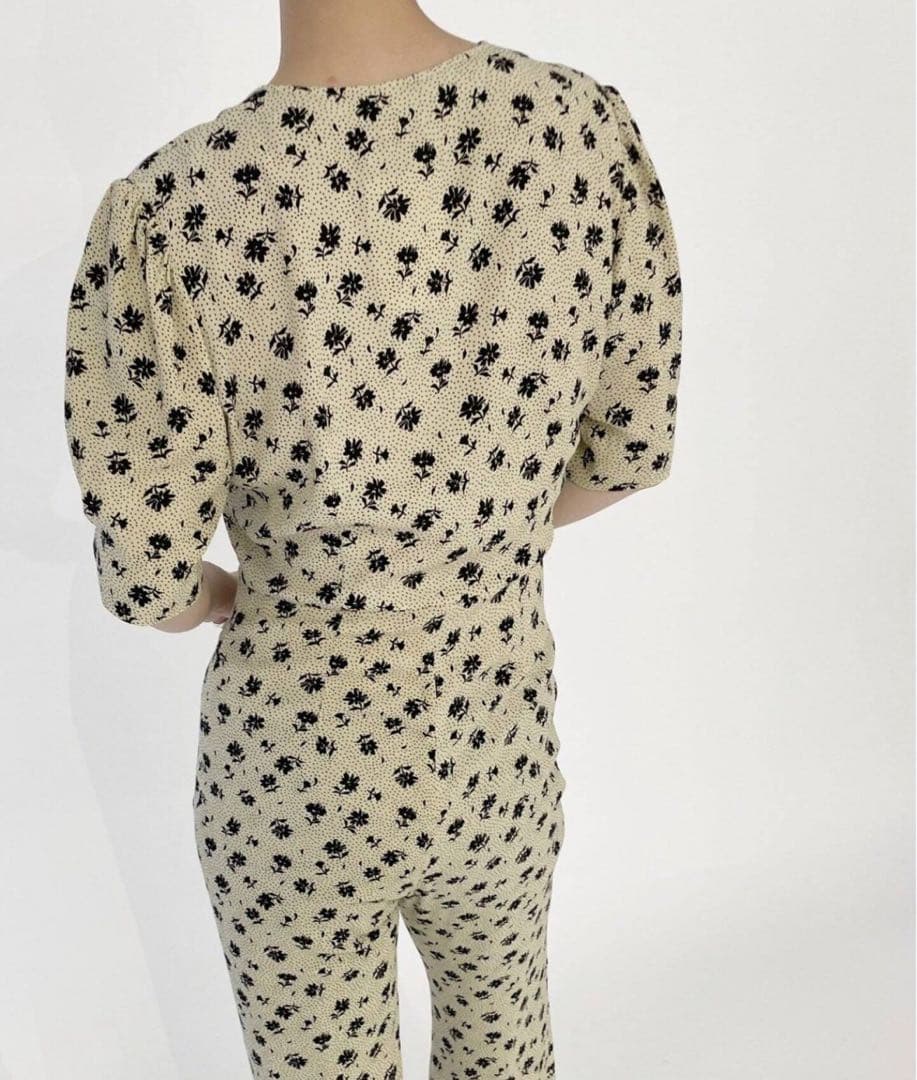 新品未使用タグ付 EDIT.FOR LULU ヴィンテージフラワーオールインワン