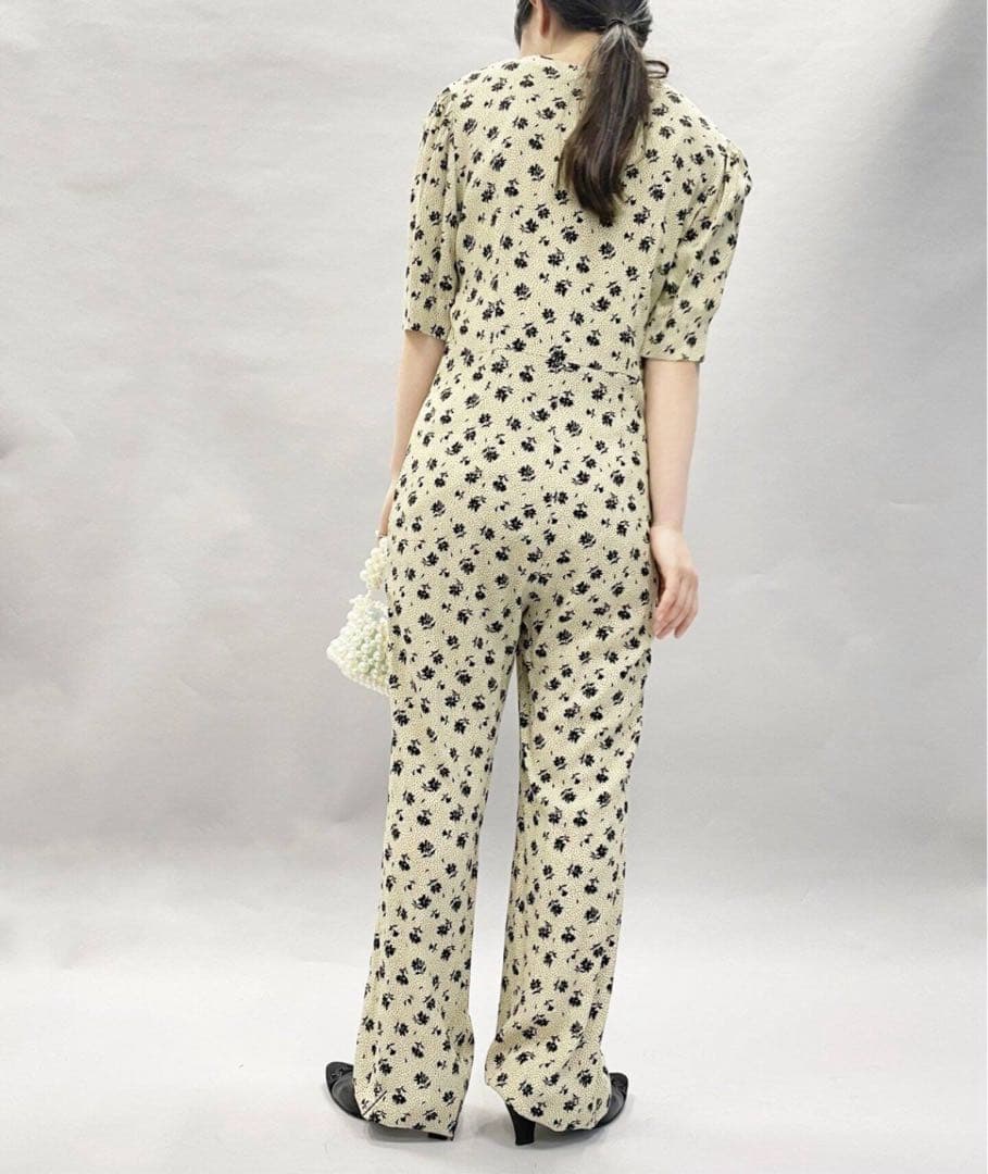 新品未使用タグ付 EDIT.FOR LULU ヴィンテージフラワーオールインワン