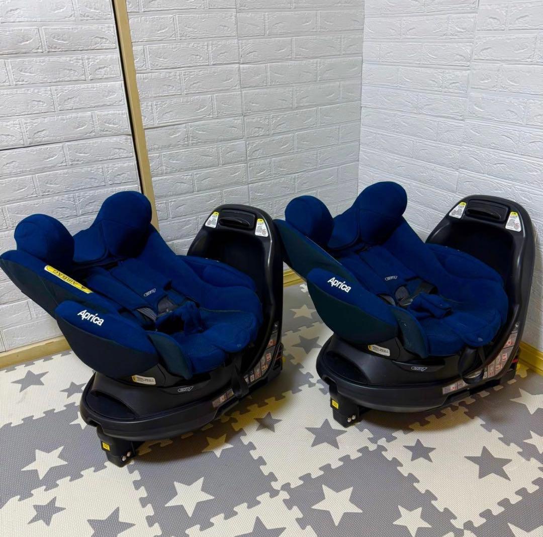 【☆2台セット☆】アップリカ☆チャイルドシート☆ディアターンプラスISOFIX☆