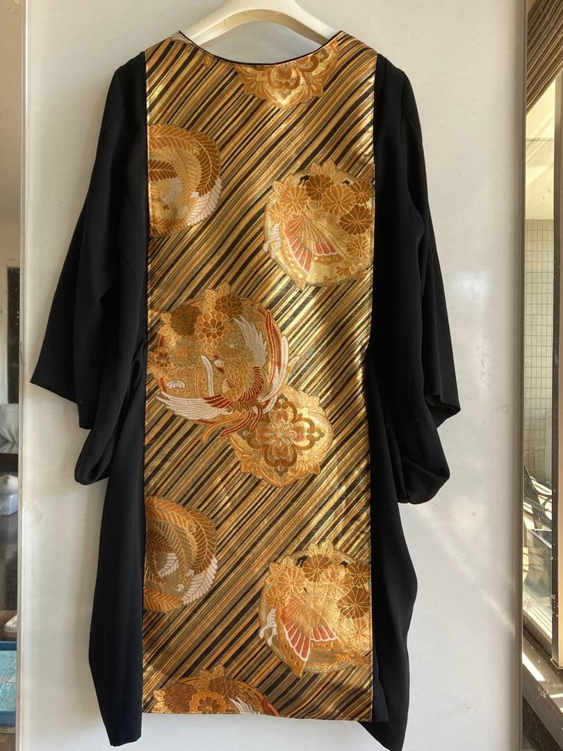 2枚まとめ　フォロー割3万円　プロのデザイナー特注　豪華帯、チュニック作品