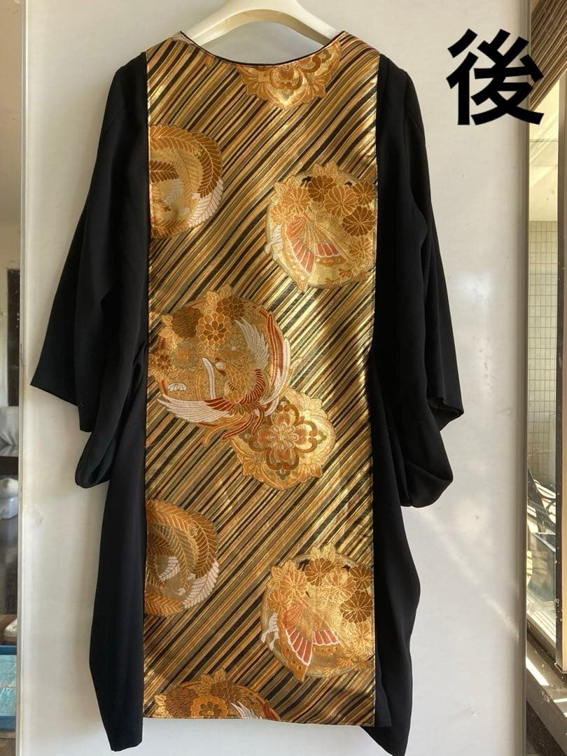 2枚まとめ　フォロー割3万円　プロのデザイナー特注　豪華帯、チュニック作品