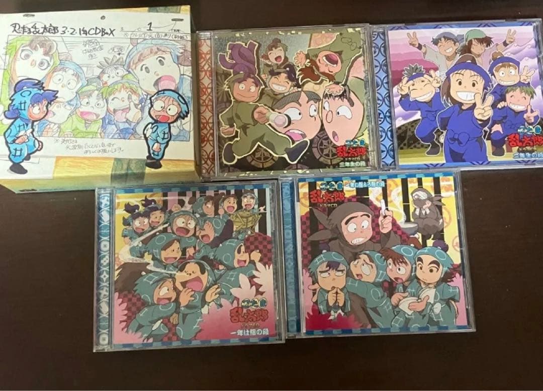 「忍たま乱太郎」ドラマCD まとめ売り　学年別シリーズ　BOX付き