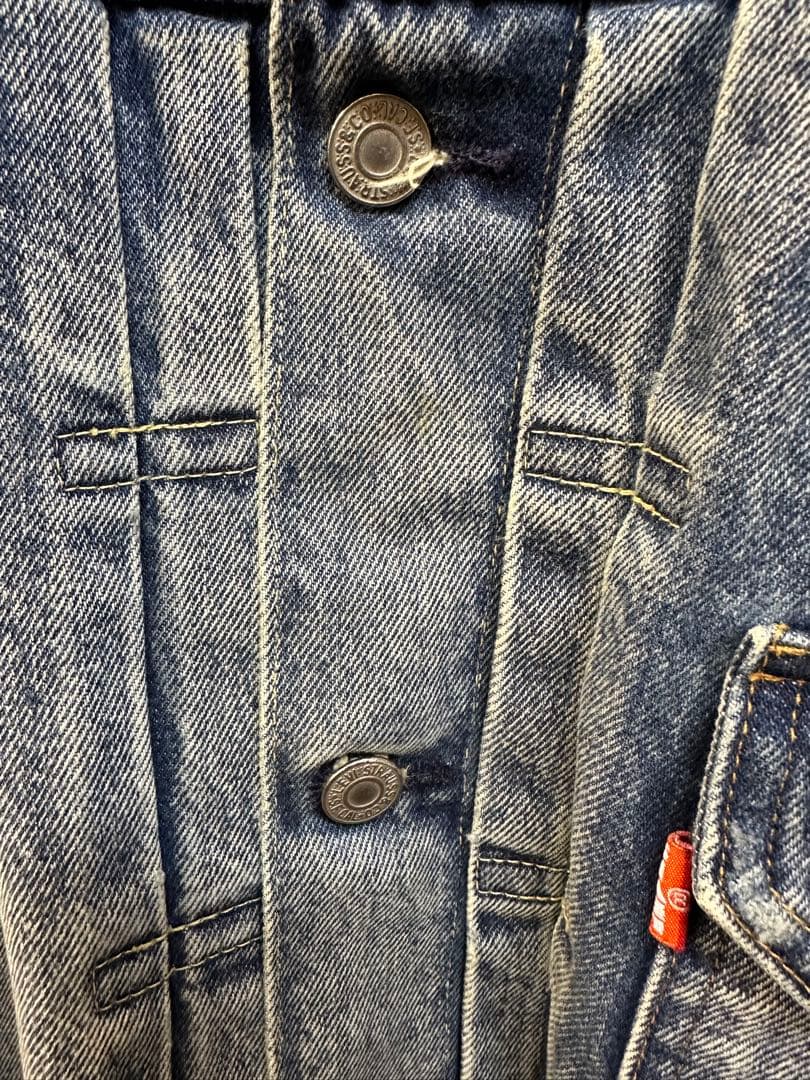 levi's × beams super wide denim jacket M
