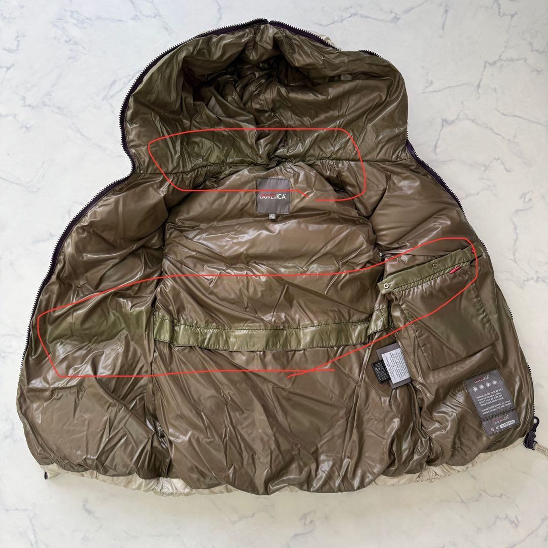 ☆美品☆ DUVETICA FEBE レディース ベージュ　ダウンベスト