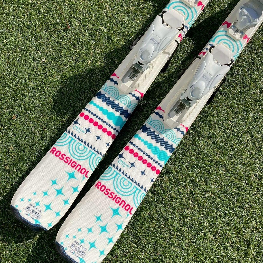 スキー　子ども　ジュニア　3点セット　スキー板　ブーツ　ストック　ロシニョール