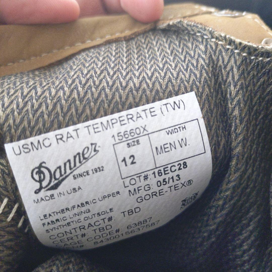 米軍品卸　DANNER GORE−TEX US12.0W 29.5cm