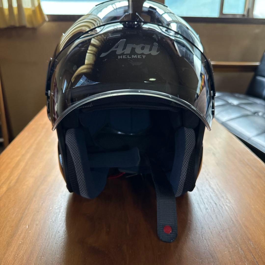 Arai VZ-RAM PLUS グラスブラック 55-56cm Sサイズ