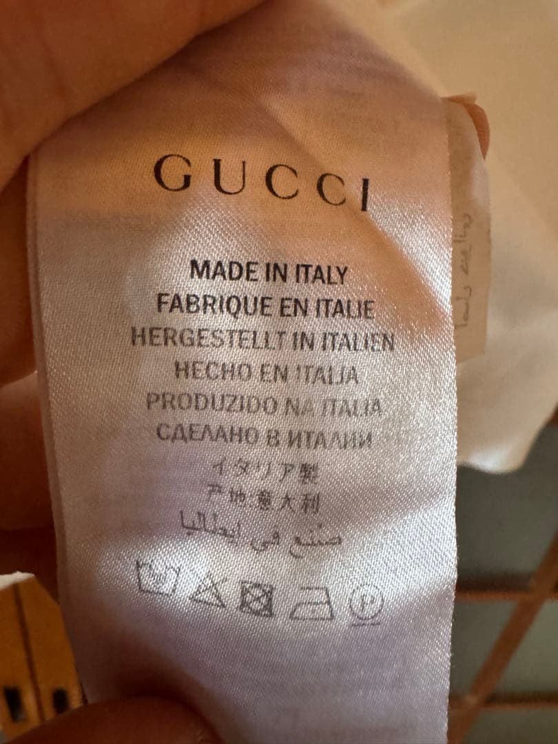 GUCCI ストライプポロシャツ