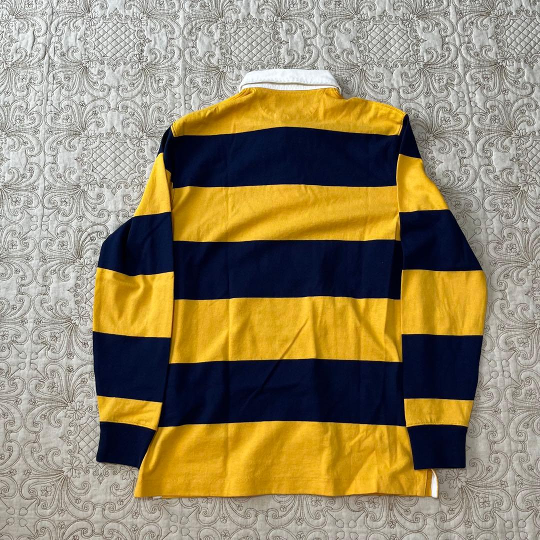 【新品】Polo Ralph Lauren ラガーシャツ イエロー/ネイビー