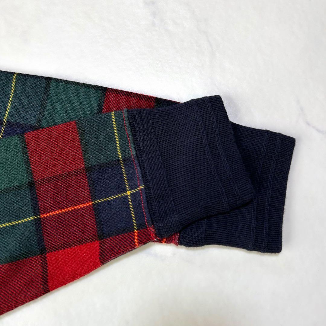 新品タグ付き ポロラルフローレン チェック柄 ラガーシャツ ビッグポニー