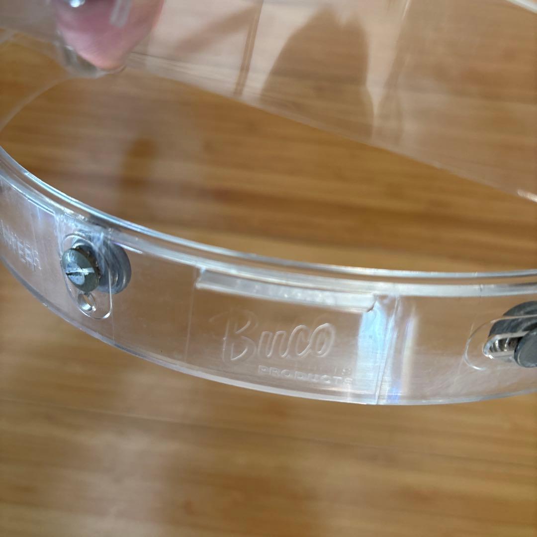 BUCO純正シールド クリア オレンジ 2枚セット　純正コンバーター付き　ブコ