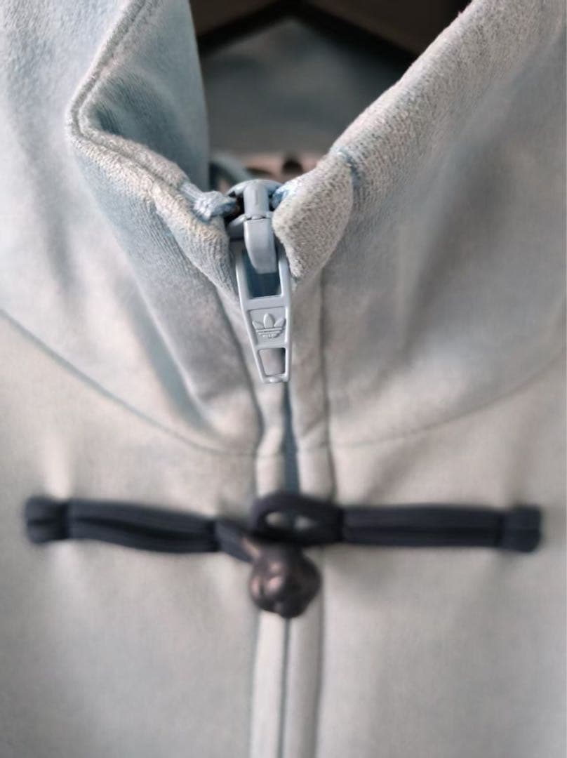 新年限定モデル アディダス 新中式 ジップアップジャケット ライトブルー S