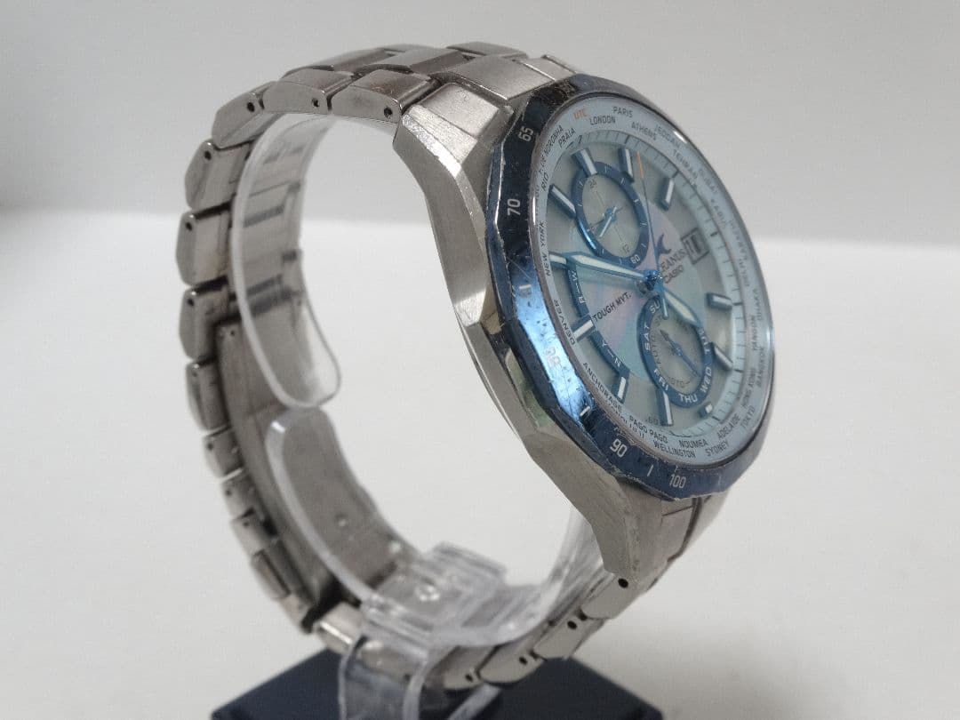 カ*ヤ様 【マンタ白蝶貝】カシオオシアナスマンタ OCW-S2000P-2AJF