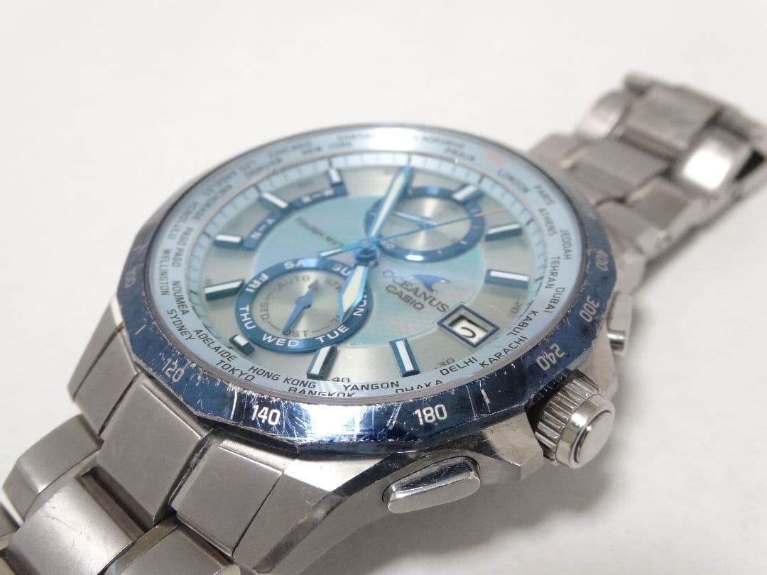 カ*ヤ様 【マンタ白蝶貝】カシオオシアナスマンタ OCW-S2000P-2AJF