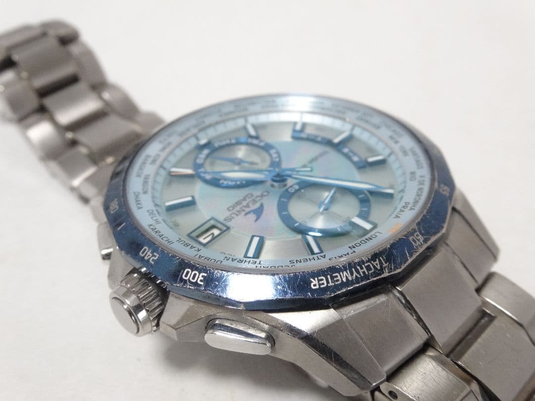 カ*ヤ様 【マンタ白蝶貝】カシオオシアナスマンタ OCW-S2000P-2AJF