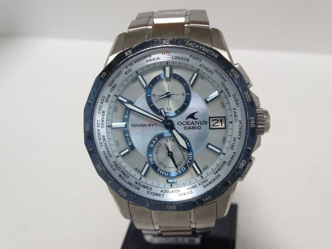 カ*ヤ様 【マンタ白蝶貝】カシオオシアナスマンタ OCW-S2000P-2AJF