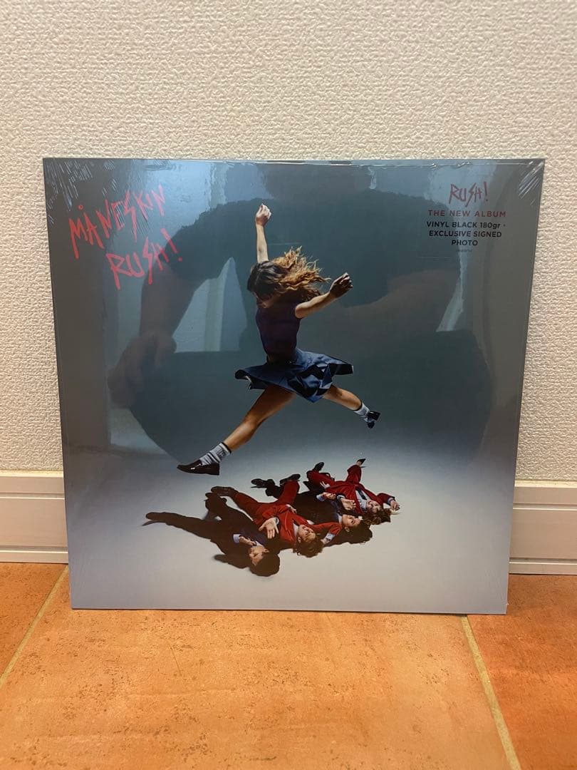 蛙*ん様 マネスキン　rushレコード(直筆サインカード入り)