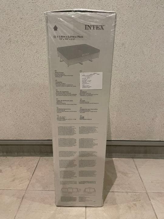INTEX ■インテックスフレームプール■3m×2m×75cm■カバー付き新品