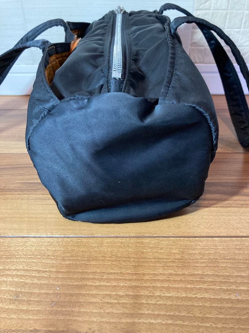 ポーター タンカー ドラムバッグ ミニボストンバッグ 黒 ナイロン