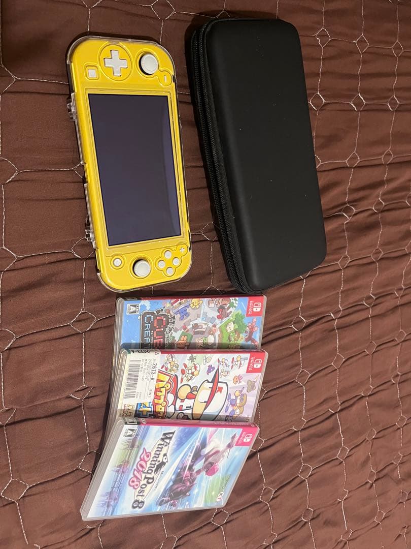 Nintendo Switch Lite イエロー + ゲーム3本セット