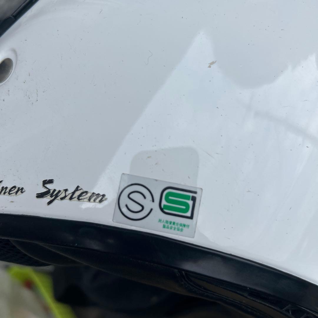 SHOEI ハーフフェイスヘルメット ホワイト