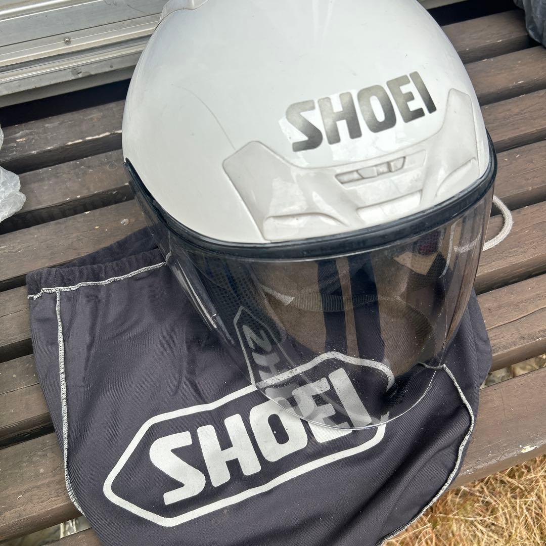 SHOEI ハーフフェイスヘルメット ホワイト