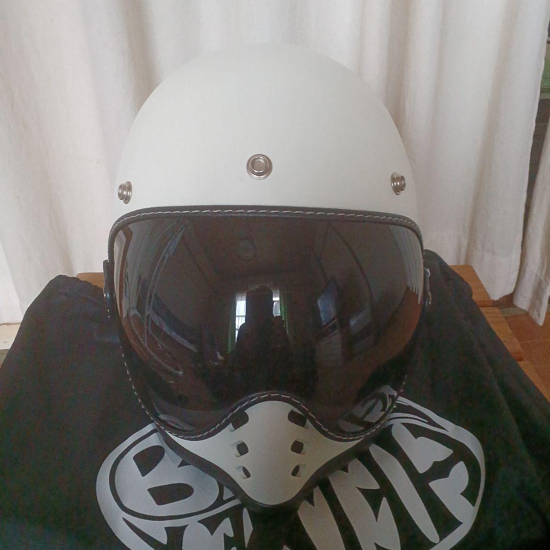 オーシャンビートルmtx　マットアイボリー　mサイズ　ゴーグル付き!