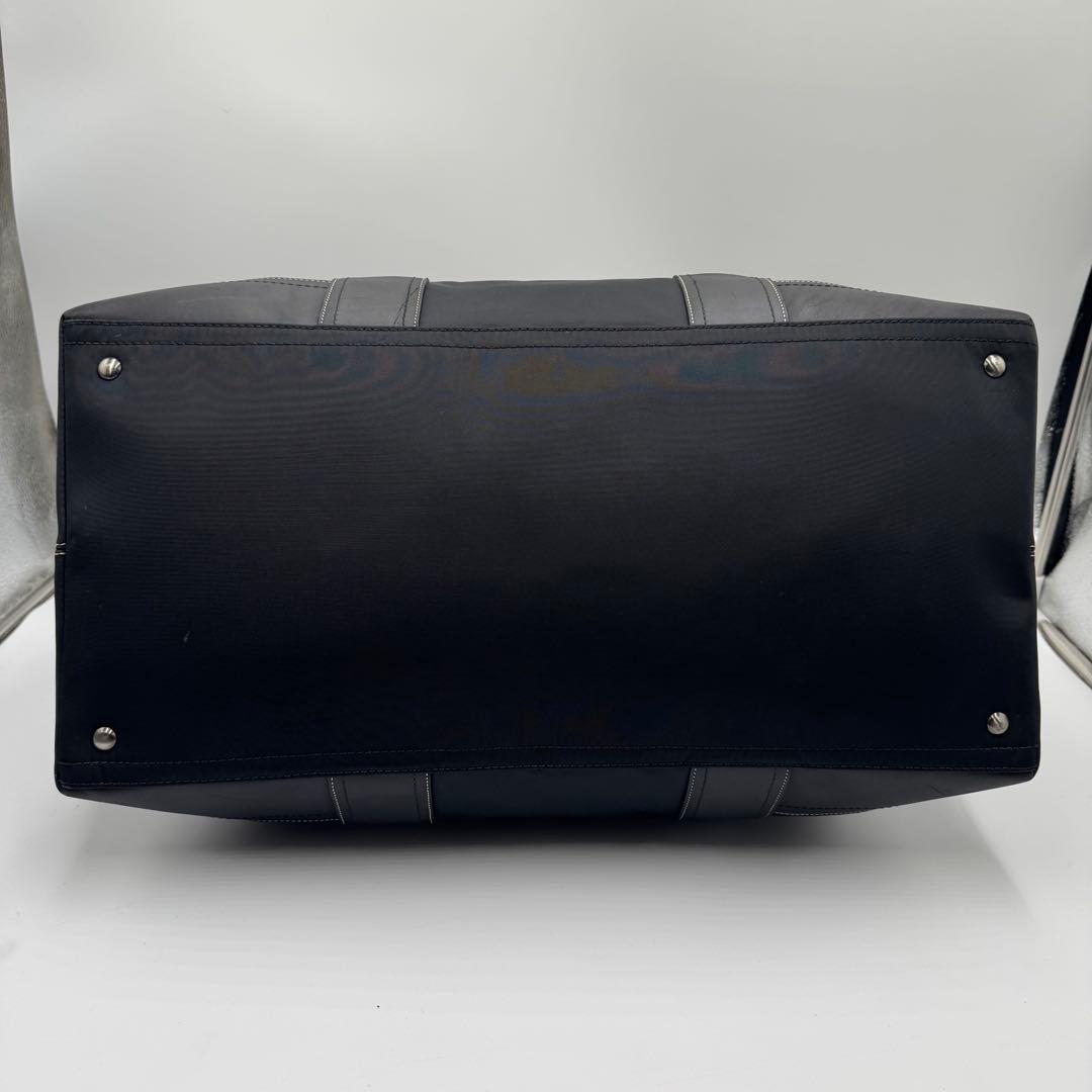 極美品✨ コーチ ボストンバッグ 2way 旅行 大容量 レザー ブラック