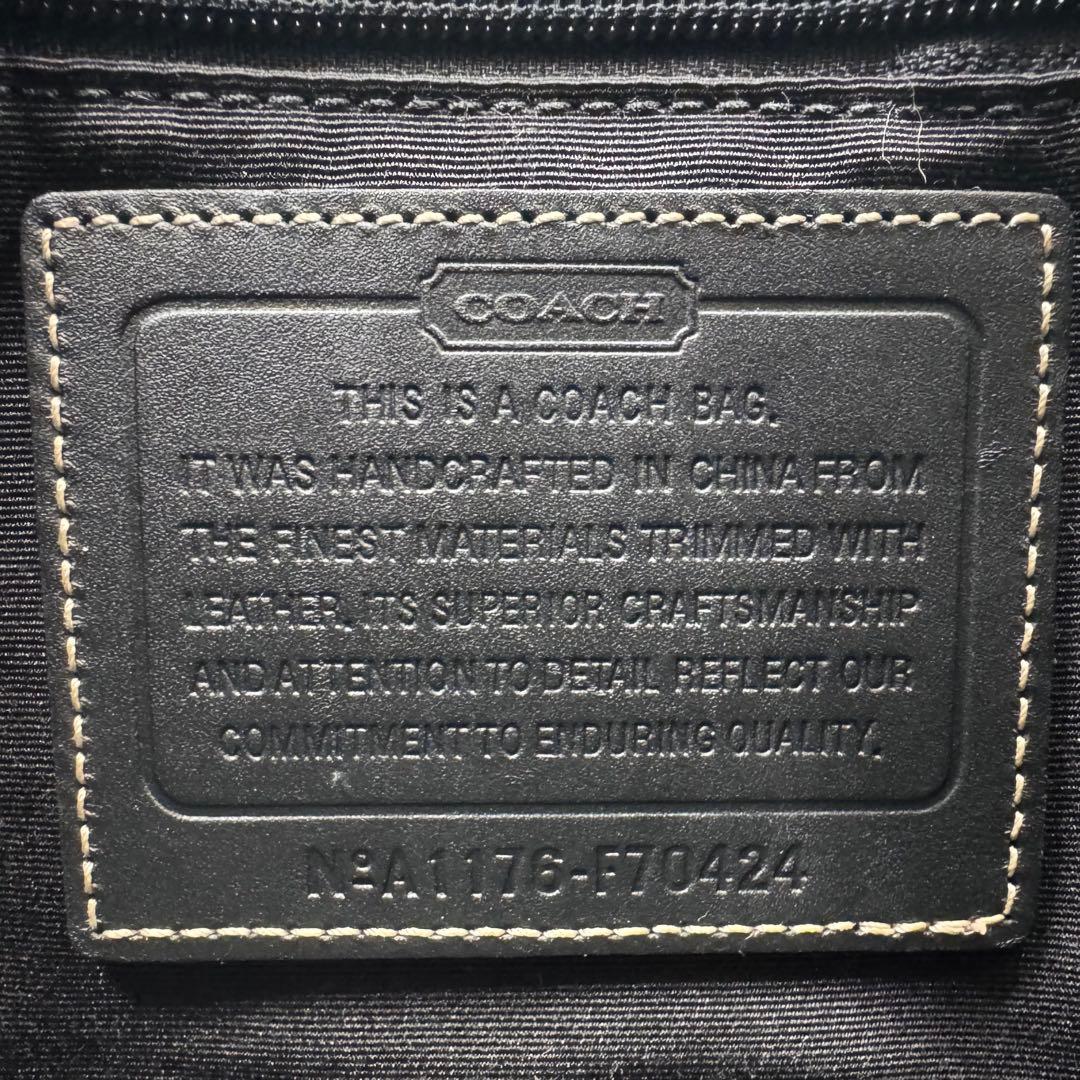 極美品✨ コーチ ボストンバッグ 2way 旅行 大容量 レザー ブラック
