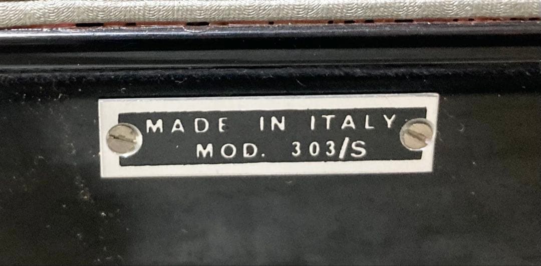 【音出し確認済 蛇腹良好】EXCELSIOR アコーディオン Mod.303/S