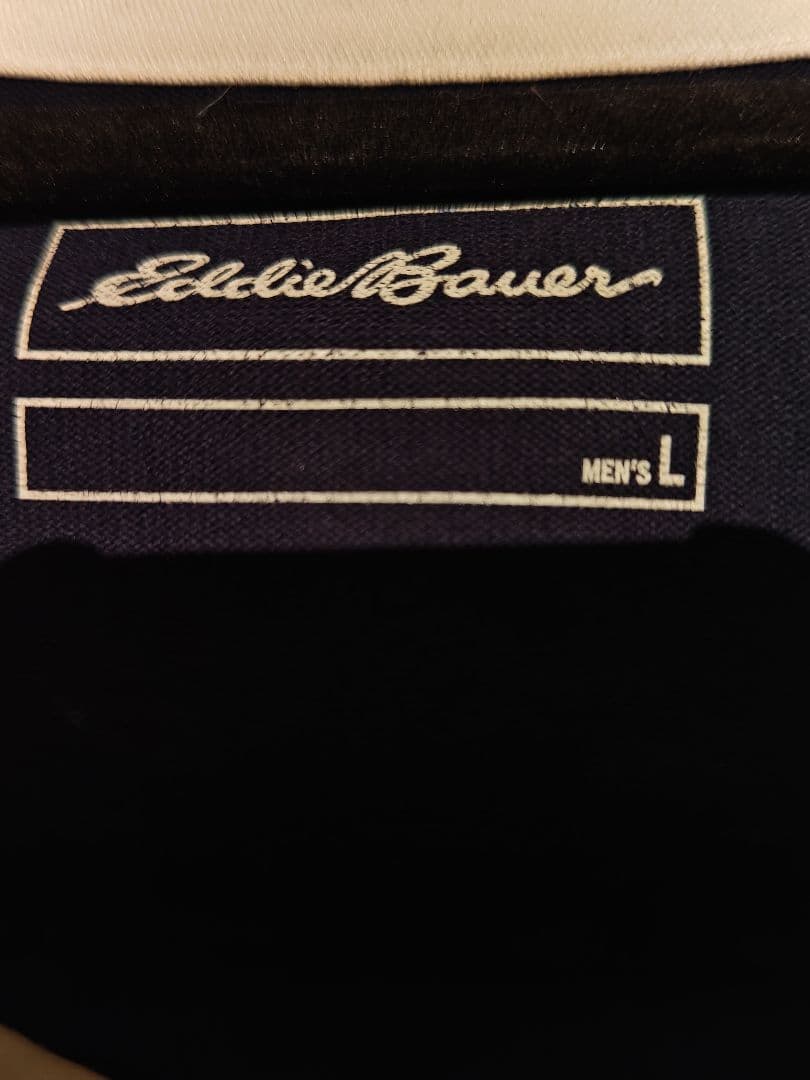 Eddie Bauer ラガーシャツ ネイビー