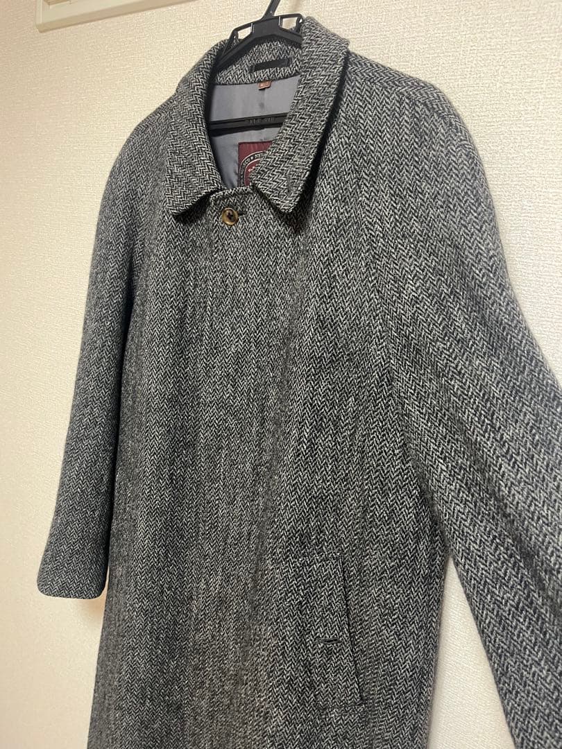J.PRESS × Harris Tweed ステンカラーコート L相当