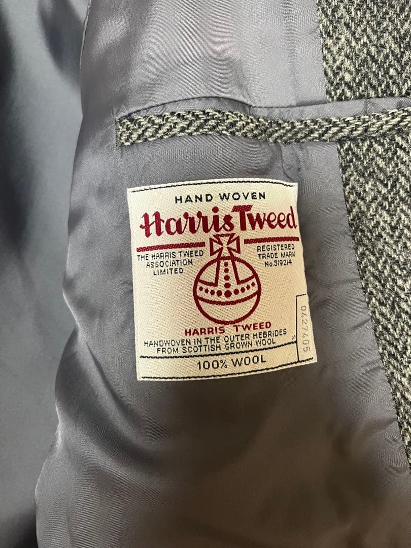 J.PRESS × Harris Tweed ステンカラーコート L相当