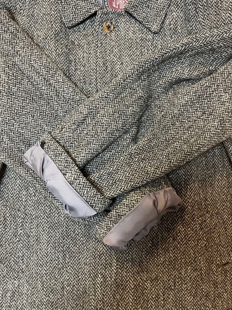 J.PRESS × Harris Tweed ステンカラーコート L相当